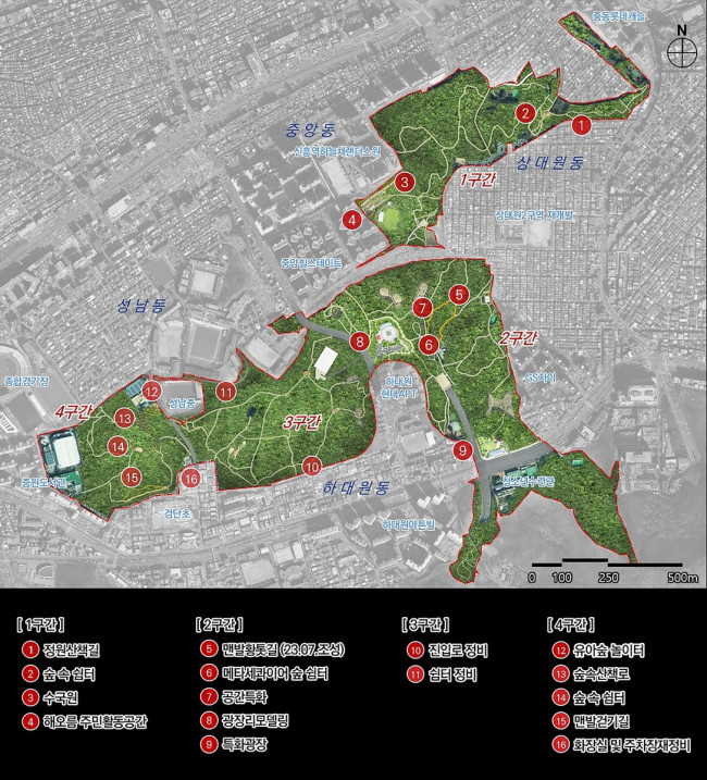 성남시, '대원공원 내 테마공원 조성' 16일 개장